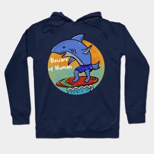 Surfing shark Hoodie